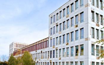 Attraktive Außenansicht vom Business Center in München Sendling, Radlkoferstraße
